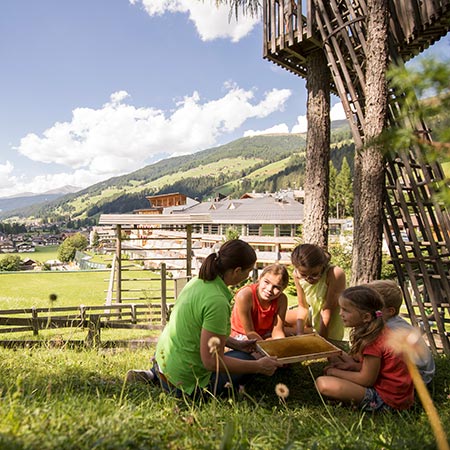 Kinderbetreuung im Family Resort Rainer