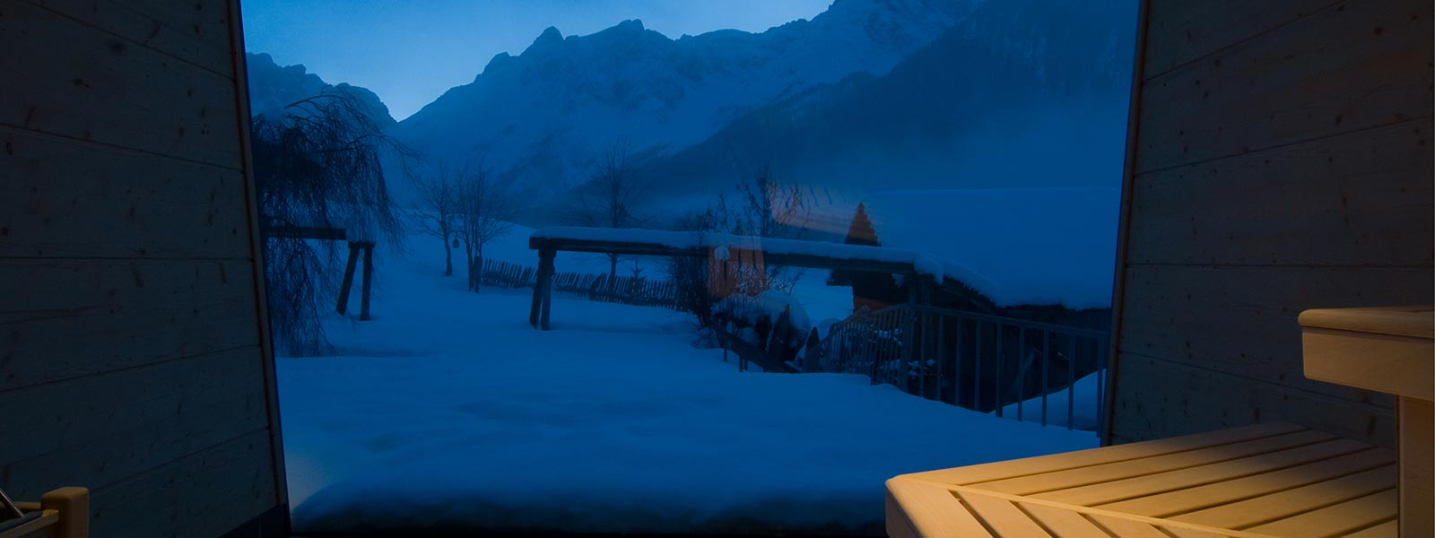 Different sauna types at the Family Resort Rainer