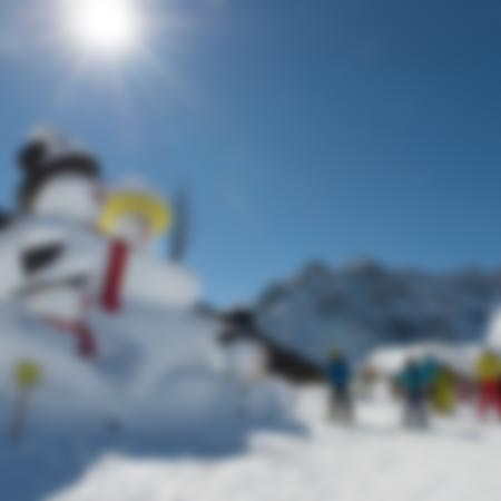 Ski area Dolomites